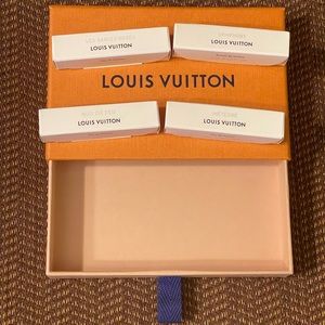 100% Auth Louis Vuitton Eau de Parfum Samplers And Gift Box
